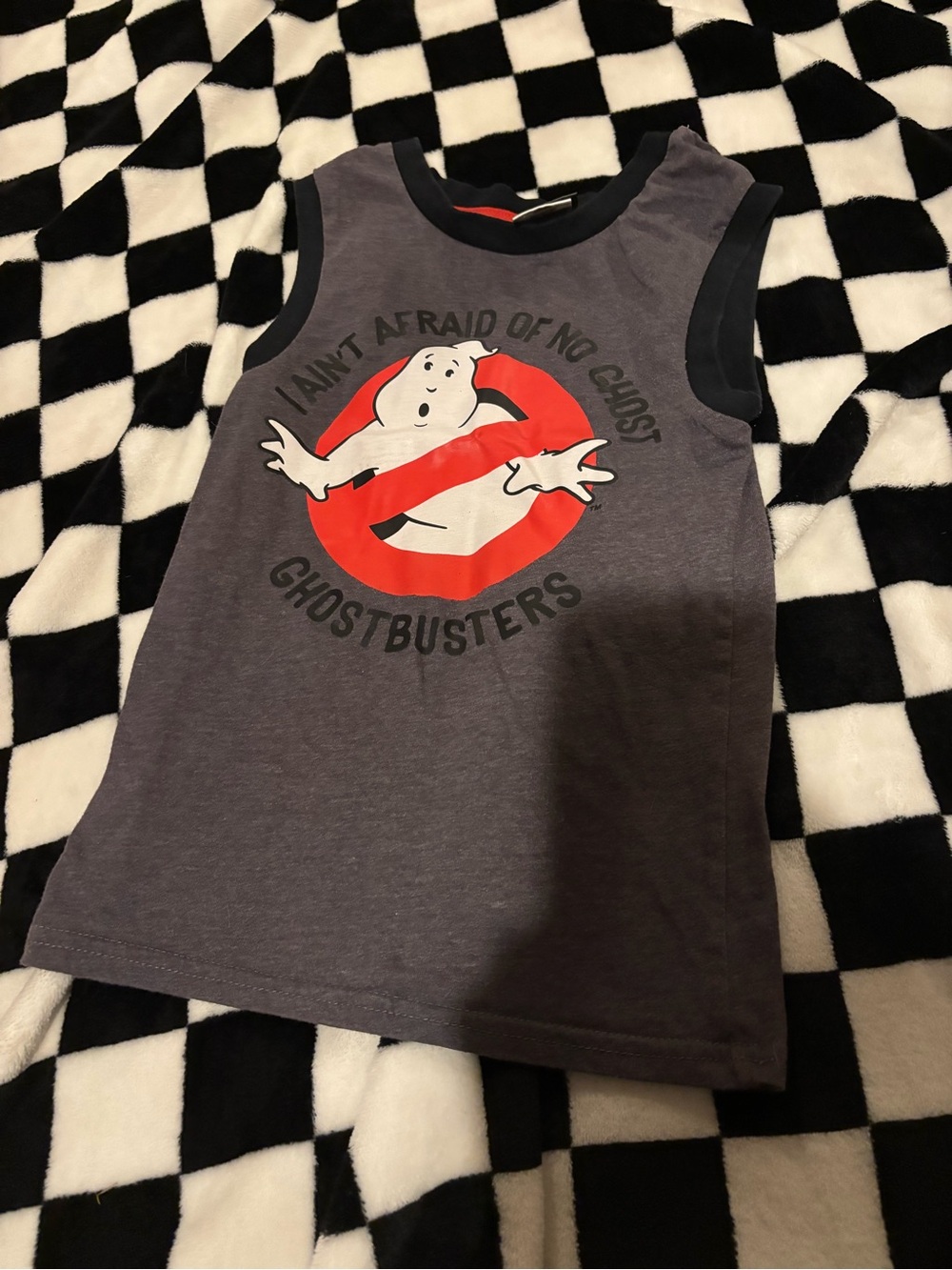 Size 7/8 ghost busters tank
